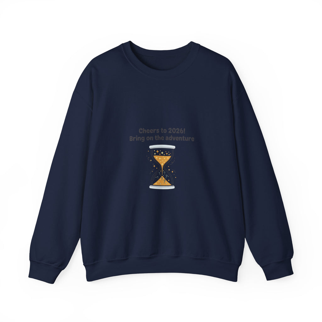 2026 Countdown Hourglass Sweatshirt | New Year Motivation, 2026 Goals