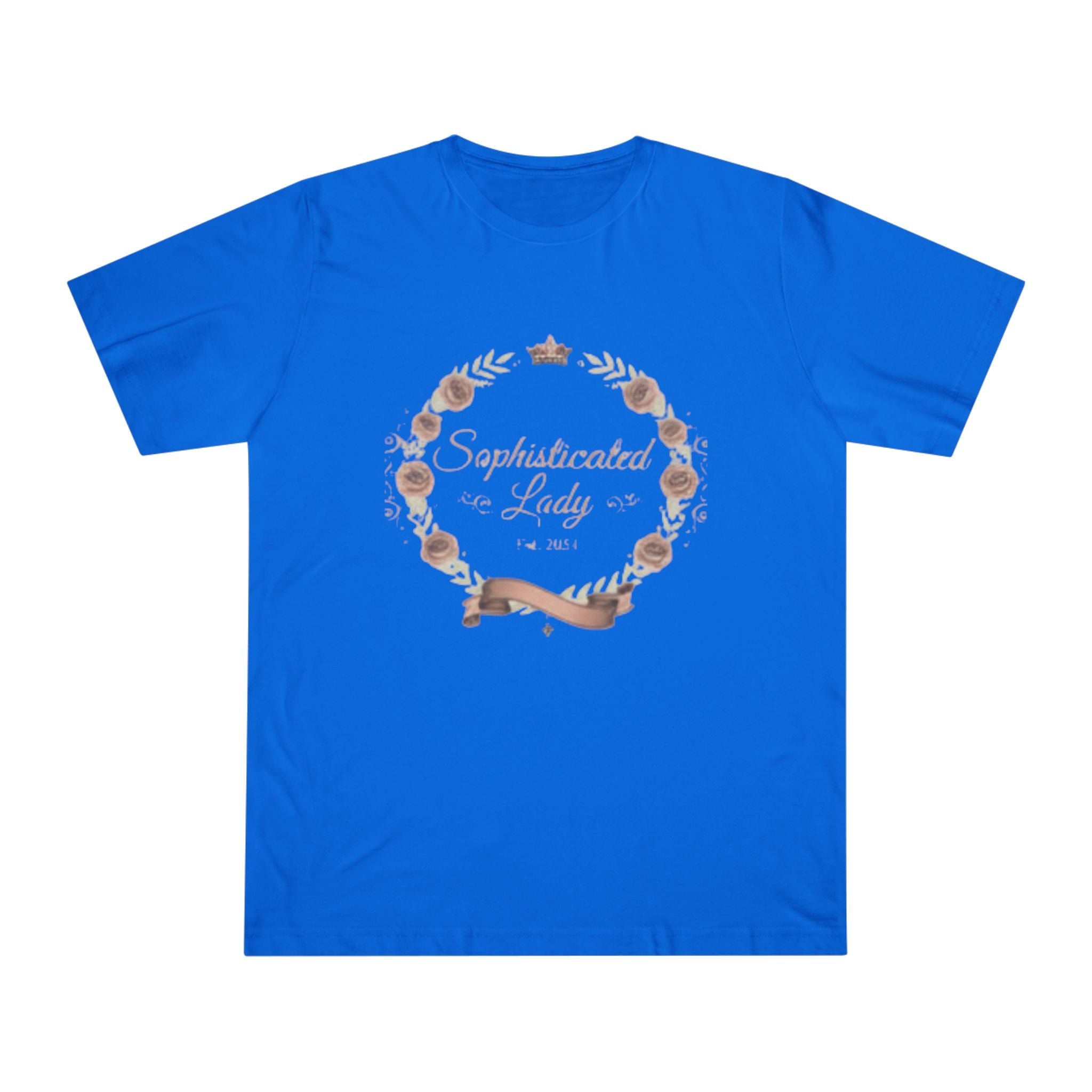 Sophisticated Lady Floral T-Shirt — Elegant Gift Tee for Women