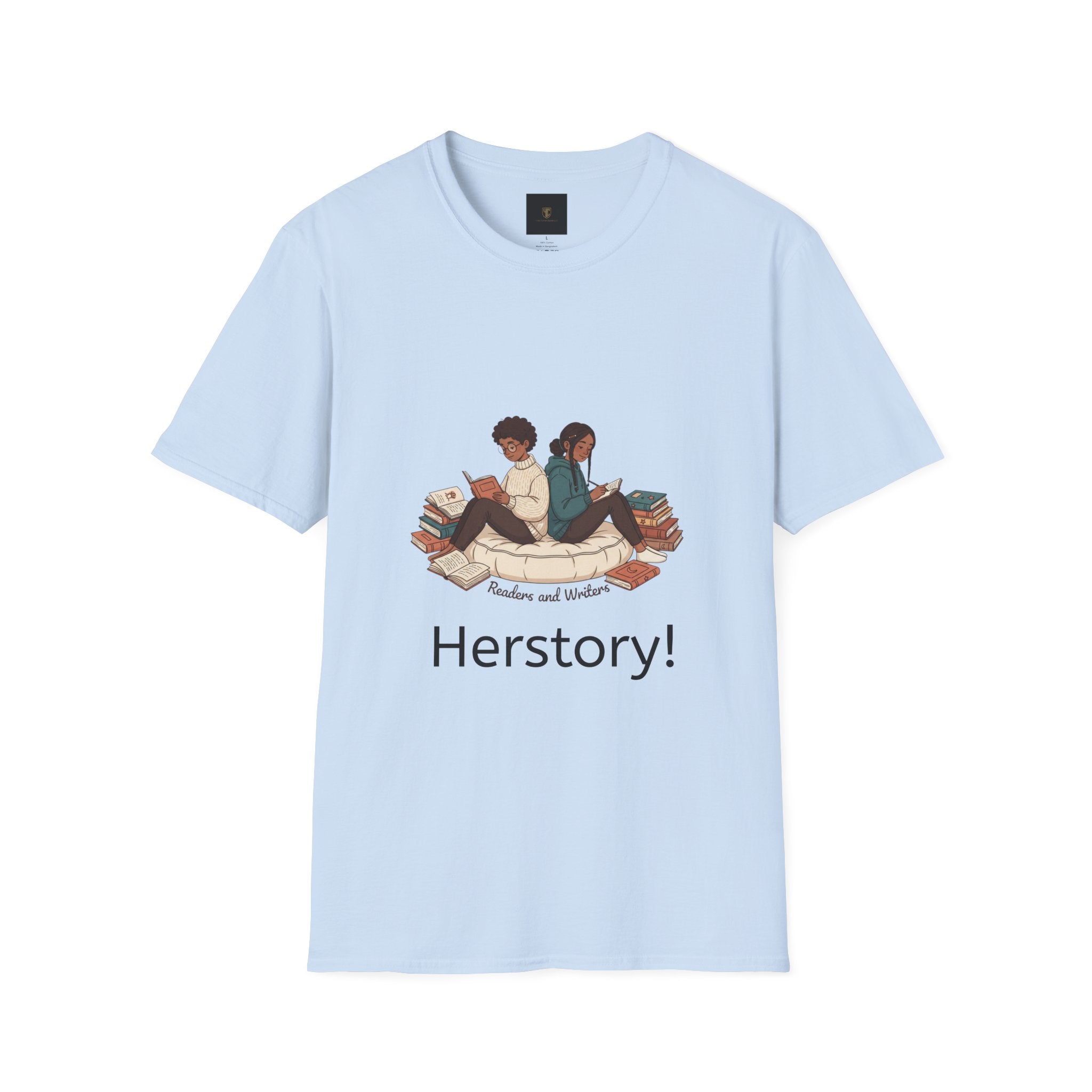 Herstory Reading T-Shirt — Feminist Book Lover Tee