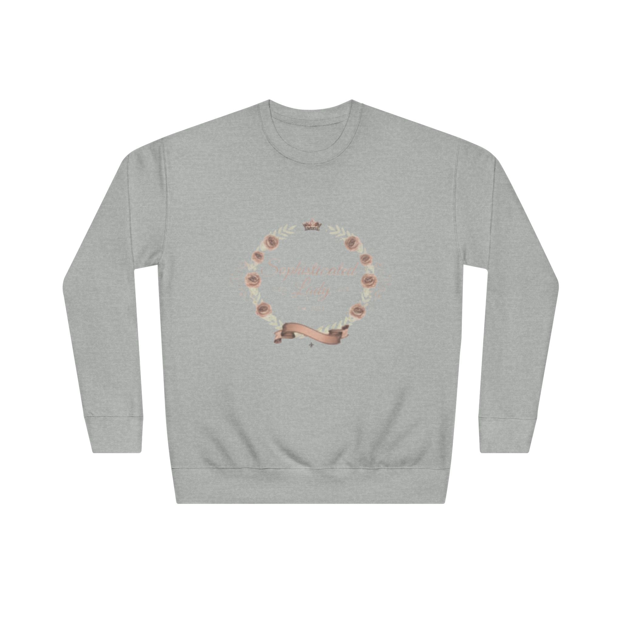 Sophisticated Lady Vintage Floral “Established as a Family 2024” Crewneck Sweatshirt