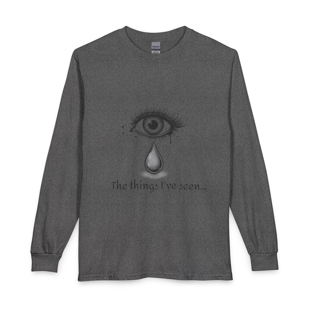 Long Sleeve Eye T-Shirt — Eye Tear Graphic