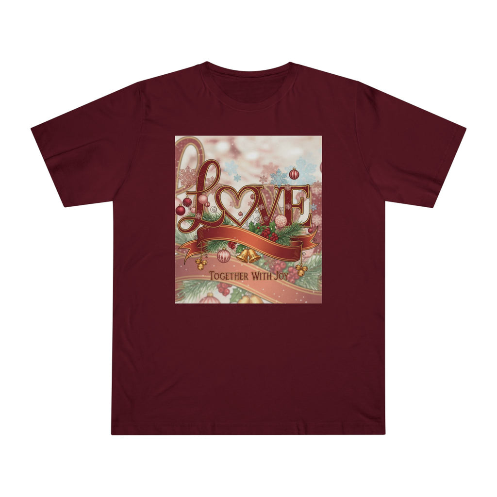 Love Together With Peace T-Shirt — Romantic Holiday Graphic Tee
