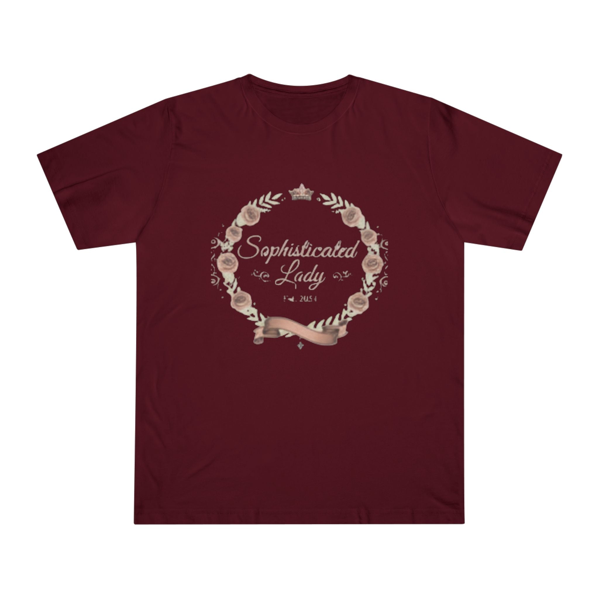 Sophisticated Lady Floral T-Shirt — Elegant Gift Tee for Women