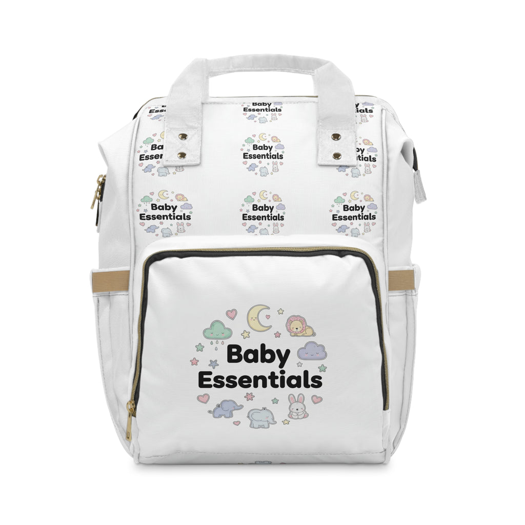 Baby Essentials Multifunctional Diaper Backpack — Large Organizer Bag with Changing Station