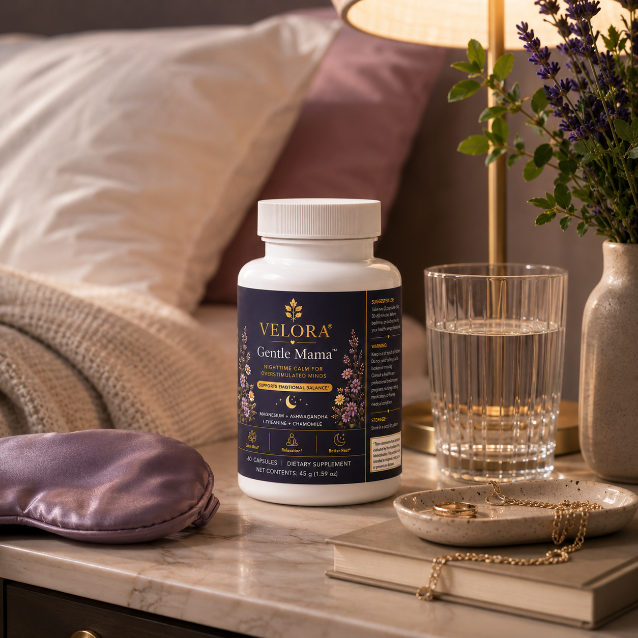 Velora "Gentle Mama" - Feel Calmer, Softer, and more Present again
